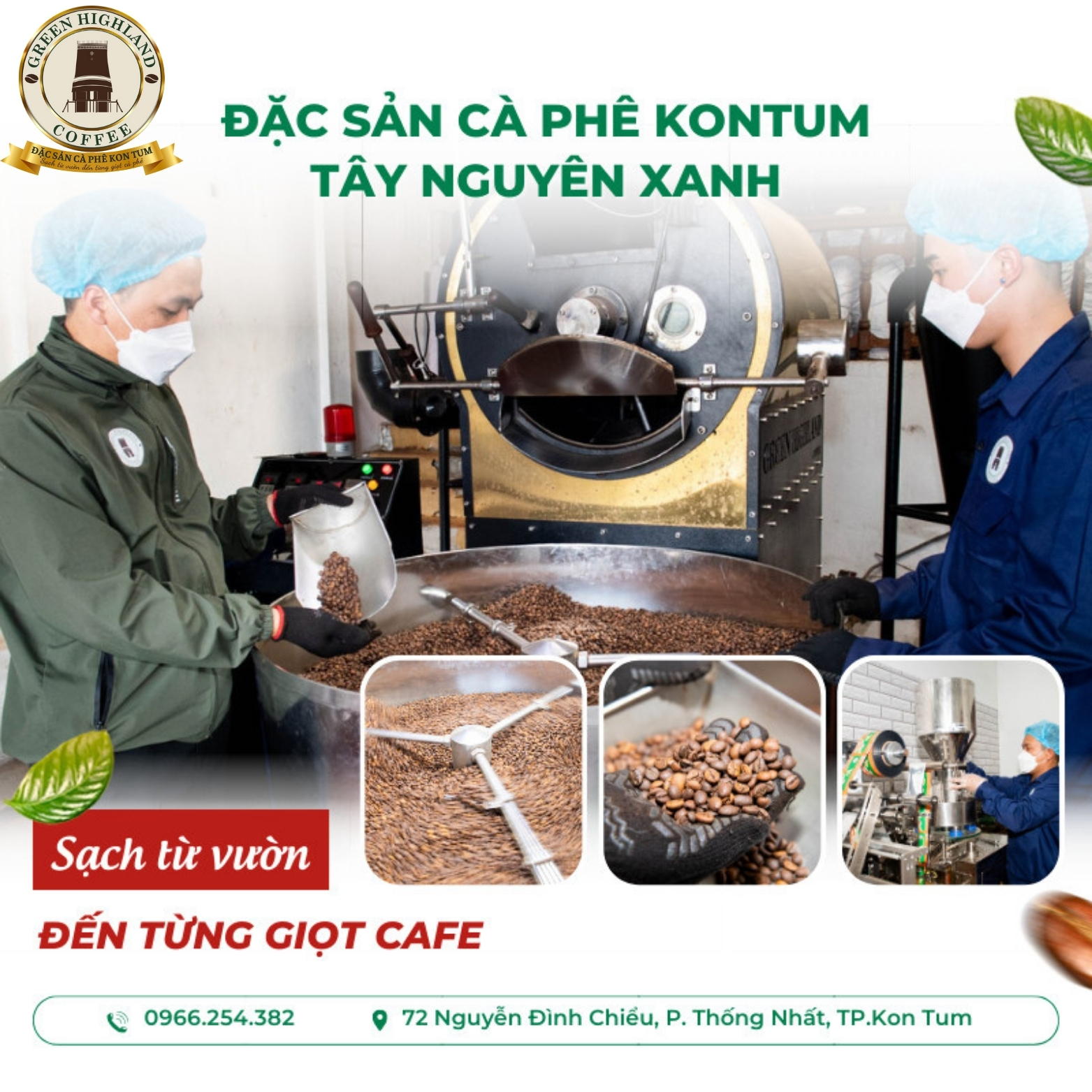 Cà phê sạch chất lượng tuyệt hảo